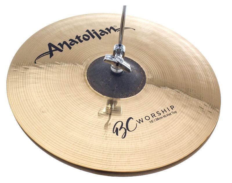 Chimbal Anatolian BC Worship Hihat 15" Handmade Turkish