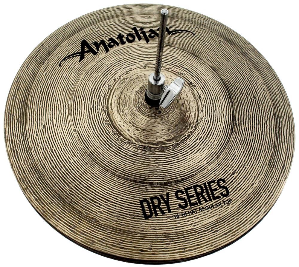 Chimbal Anatolian Dry Series Regular Hi-hat 16" Dark Slot Handmade Turkish