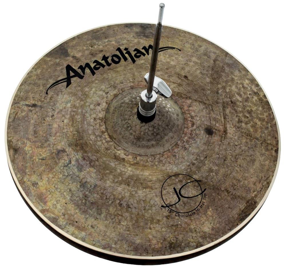 Chimbal Anatolian Jazz Collection Chocolate Move Hats 15" Handmade Turkish