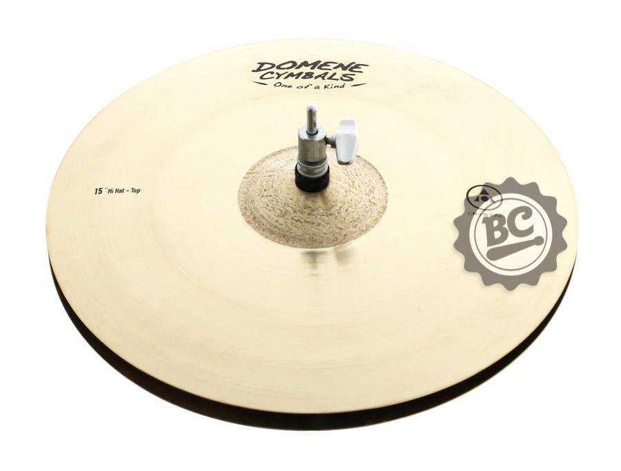 Chimbal Domene Crystal Series Hihats 15" Brilhante em Bronze B20 (Made in Brazil) 15HHCRY