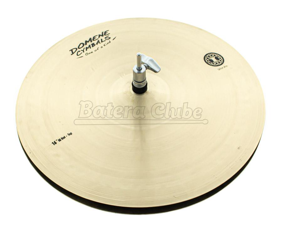 Chimbal Domene Worship Series Hihat 16" Híbrido Extra Macio em Bronze B20 (Made in Brazil)