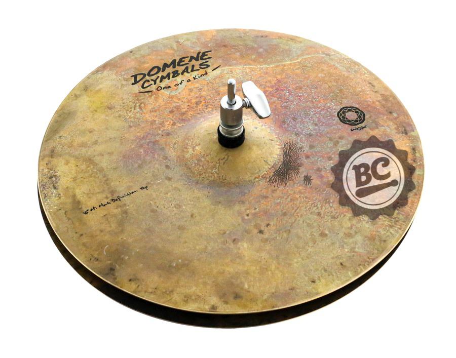 Chimbal Domene WOX Series Jazz Hihat Definition 14" em Bronze B20 (Made in Brazil) 14HHDW