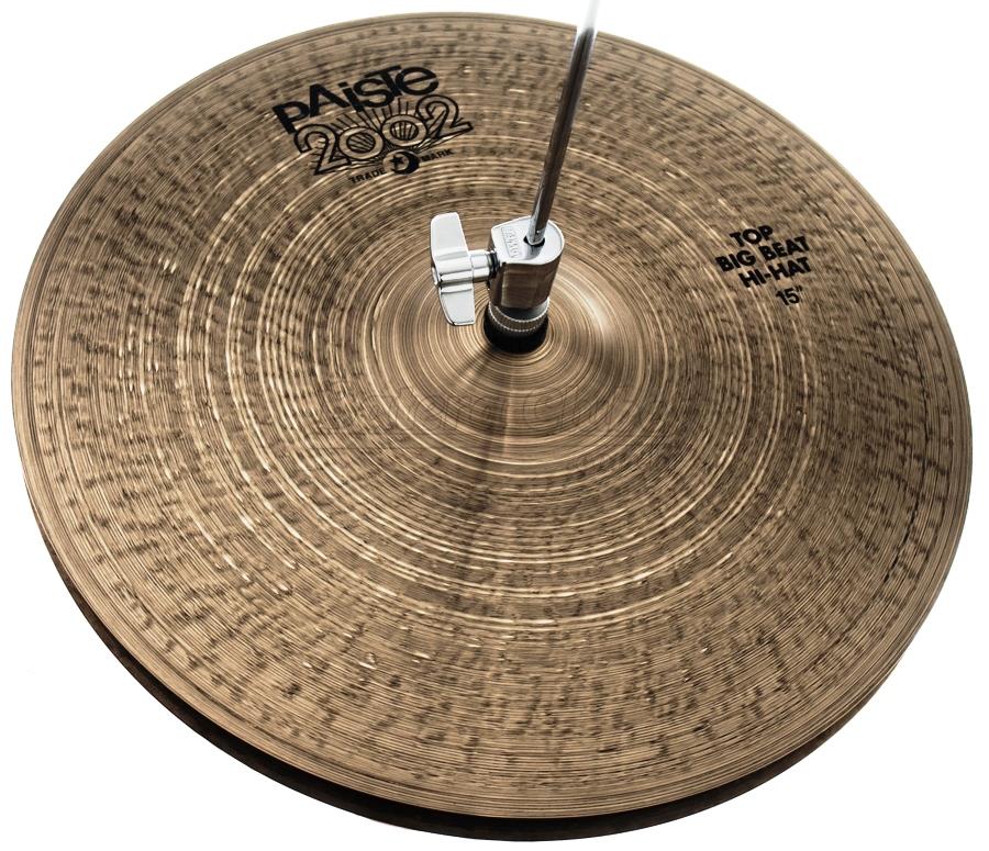 Chimbal Paiste 2002 Big Beat HiHat 15" (Acervo)