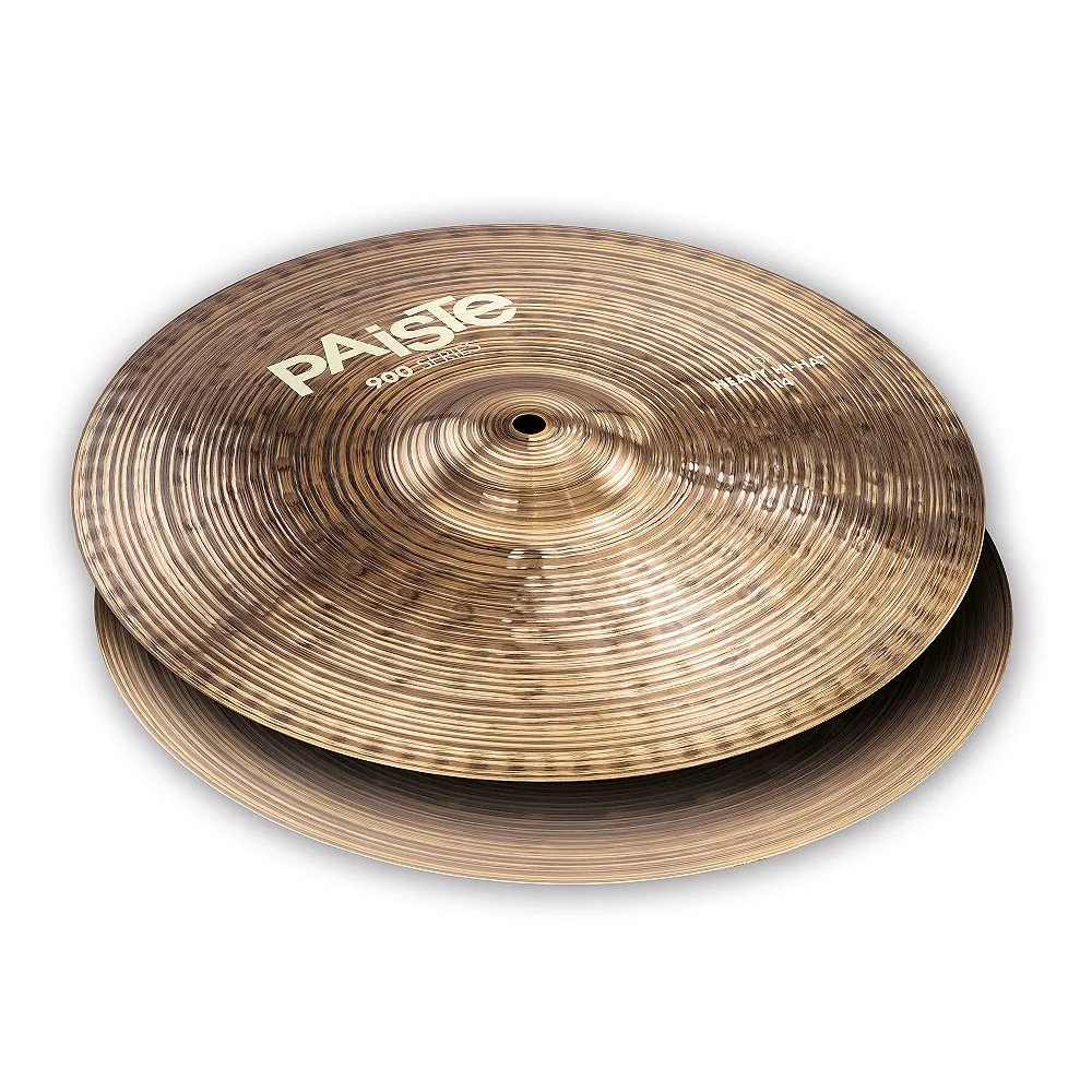 Chimbal Paiste 900 Series Heavy Hi-Hat 14" em Bronze 2002 HH-14