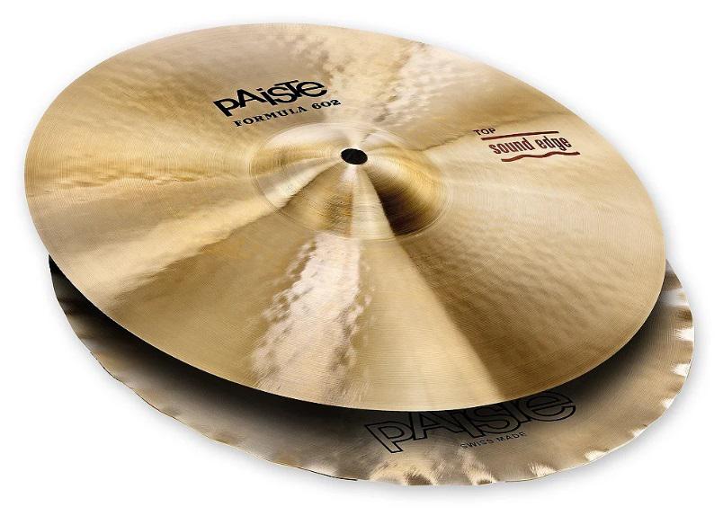 Chimbal Paiste Formula 602 Classic Sound Edge Hi-Hat 15" SEHH-15 com Bordas Onduladas