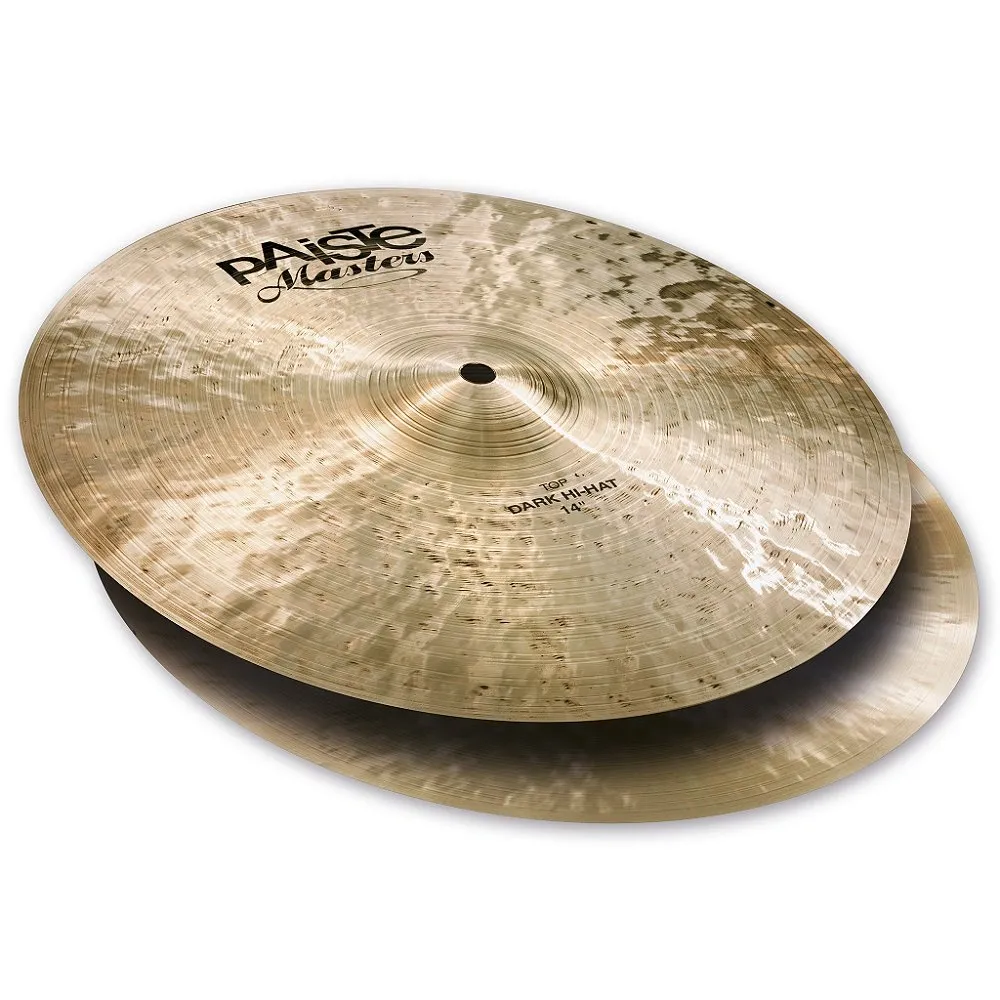 Chimbal Paiste Masters Dark Hi-Hat 14" em Bronze B20 DHH-14