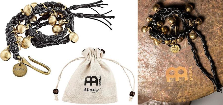 Chocalho de Prato Meinl Ajuch Brass Bells MABM Medium Pitch adicione som de efeito nos seus pratos