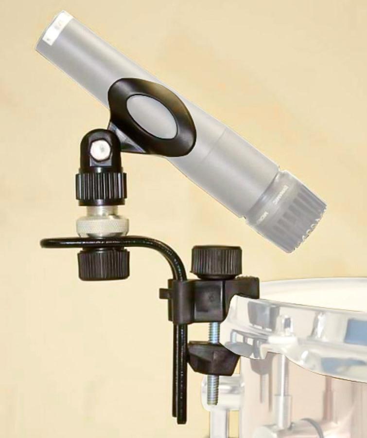 Clamp de Microfone ASK B10 Compatível com Aros de Bateria e Percussão