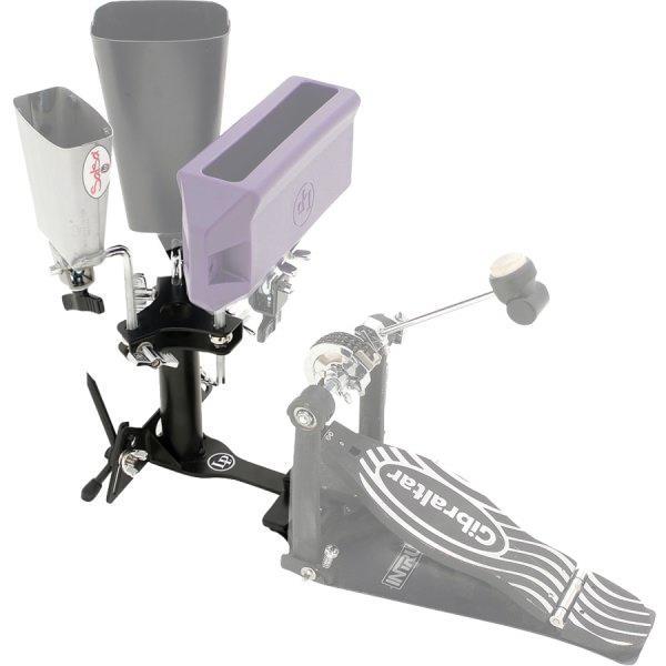 Clamp LP Triplo LP388M Gajate Bracket p/ Tocar Percussão c/ Pedal Modelo p/ 3 Instrumentos (023686)