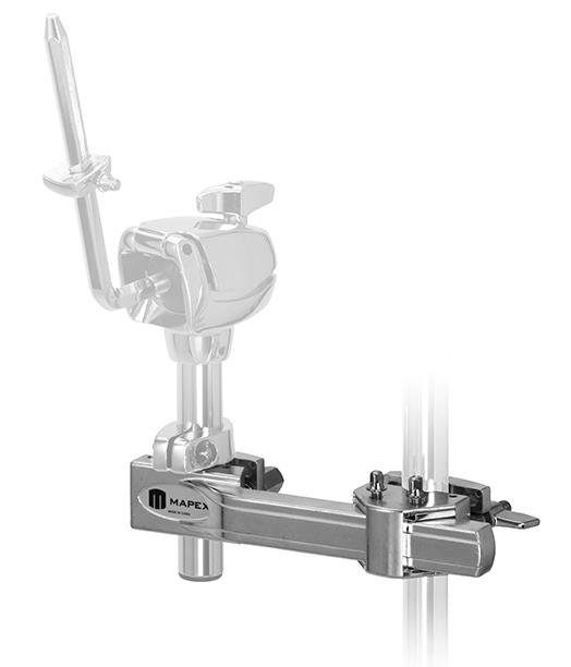 Clamp Mapex MC910 com 2 Conexões e Ajuste Horizontal para Multiuso e Multimarcas
