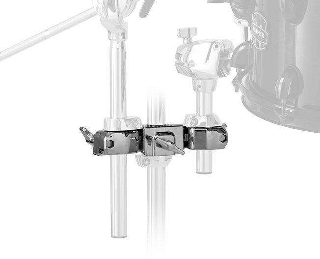 Clamp Mapex MTH908 Multiuso com 3 Conexões para Holders, Extensores e Acessórios