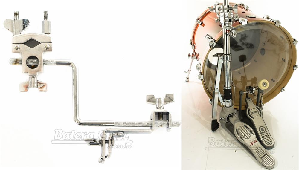 Clamp Odery Privilege KL171 para Fixar a Máquina de Chimbal no 2º Bumbo