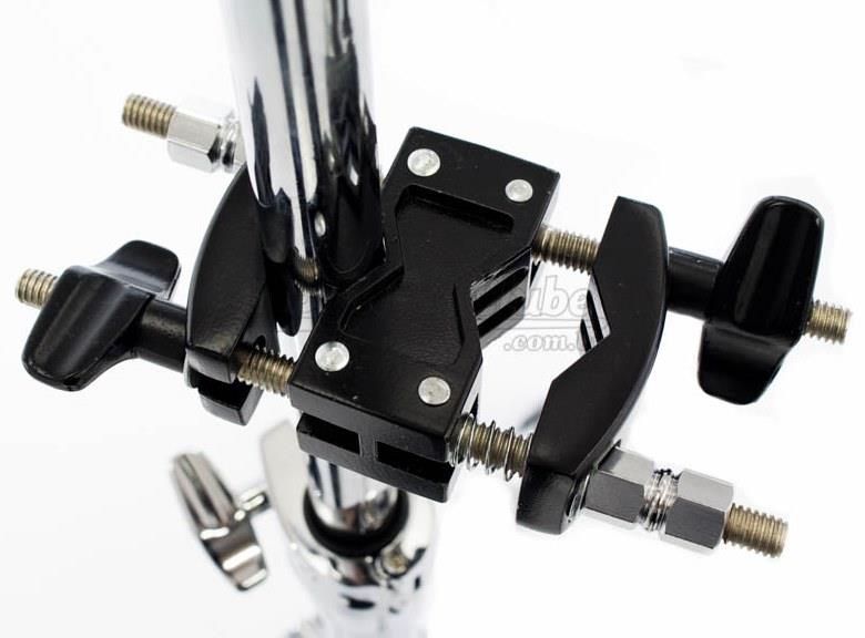 Clamp Torelli TA424 Modelo Curto Preto Epoxi com 2 Conexões Multiuso