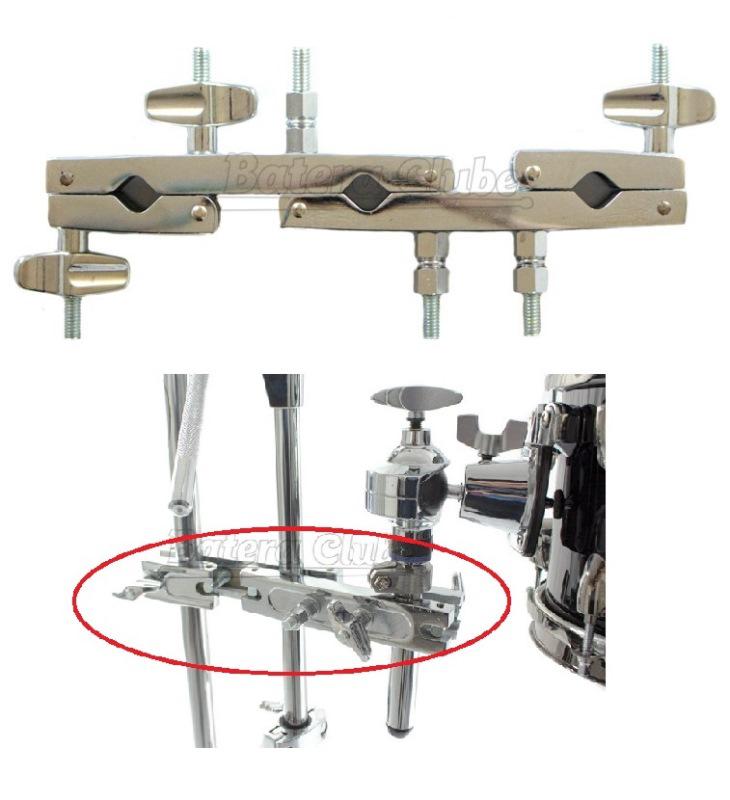 Clamp Torelli TA433 Multiuso com 3 Conexões para fixar Tons e Acessórios Diversos