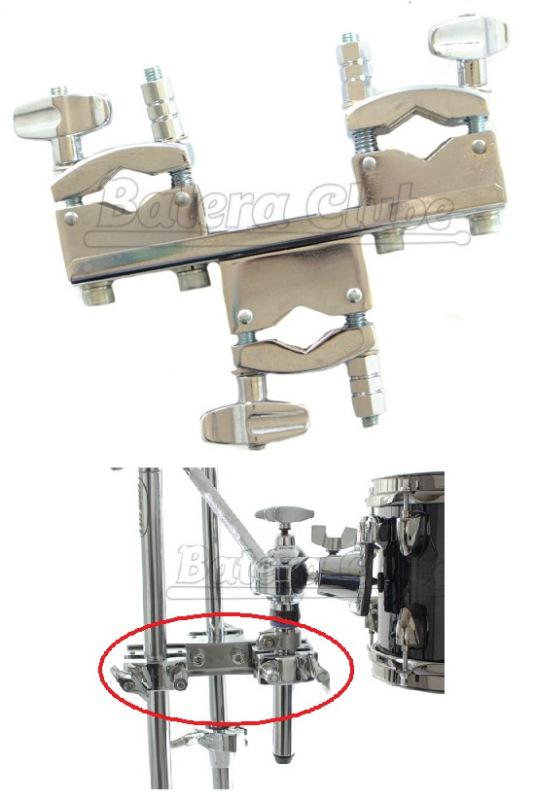 Clamp Torelli TA460 Multiuso com 3 Conexões para Holders, Extensores e Acessórios