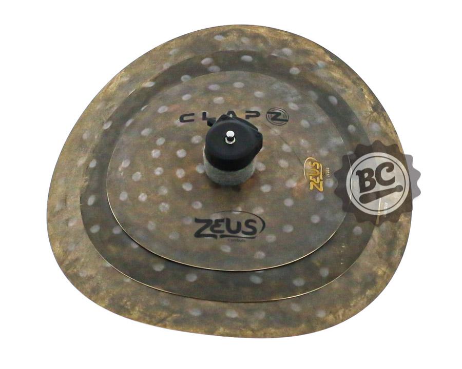 Clap Stack Zeus Clapz ZS11 Trio de Pratos 7",9" e 11" som de "palma" em Bronze B20