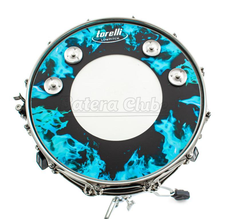 Controlador de Caixa Torelli LowPitch Fire Verde com Platinelas TLP509VD 14" Som Grave com Efeito