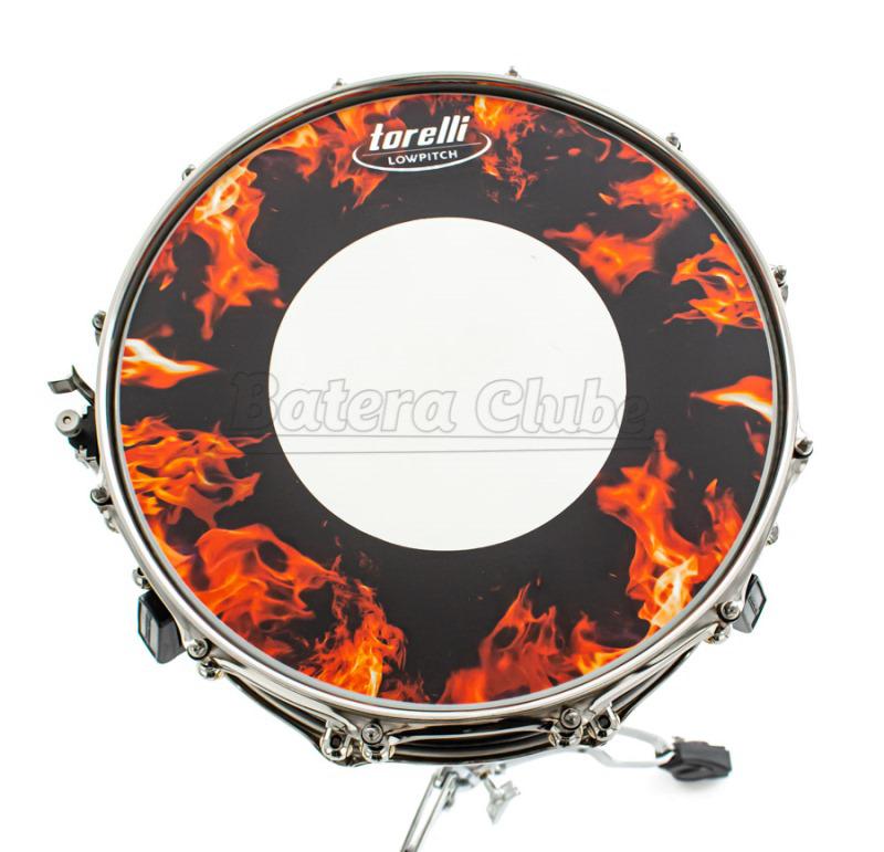 Controlador de Caixa Torelli LowPitch Fire Vermelho TLP508VM 14" Som de Caixa Grave Controlado