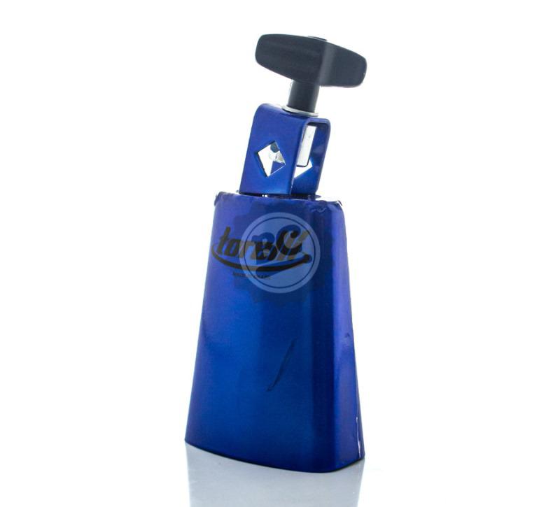 Cowbell Torelli TO061 Blue Beat Pequeno 4.25" com presilha pra fixar na estante