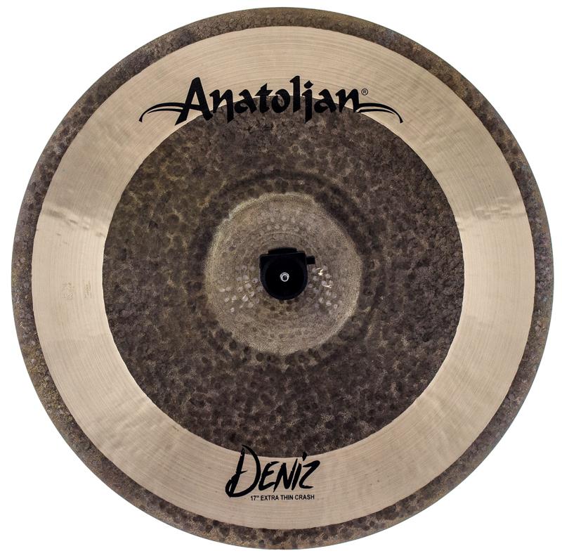 Crash Anatolian Deniz Extra Thin 17" Raw Natural Hybrid Handmade Turkish