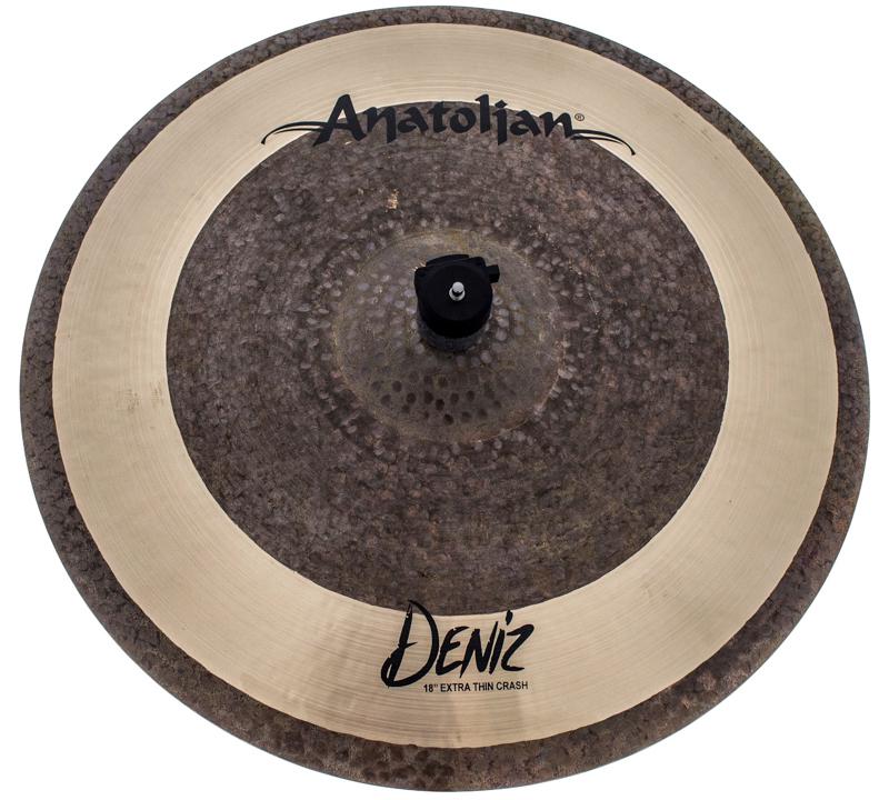 Crash Anatolian Deniz Extra Thin 18" Raw Natural Hybrid Handmade Turkish