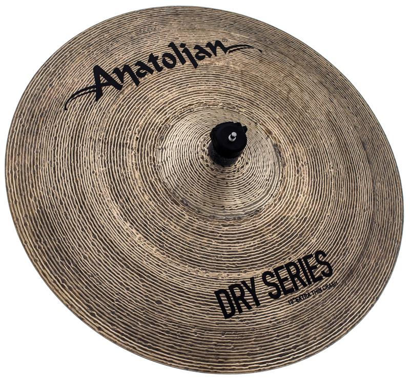 Crash Anatolian Dry Series Extra Thin 19" Dark Slot Handmade Turkish
