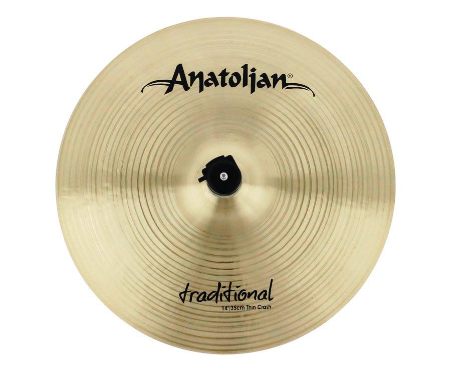 Crash Anatolian Traditional Thin 14" Handmade Turkish