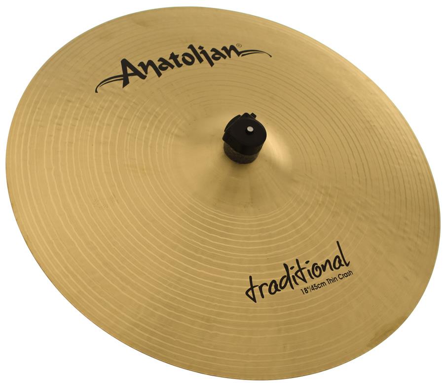 Crash Anatolian Traditional Thin 18" Handmade Turkish