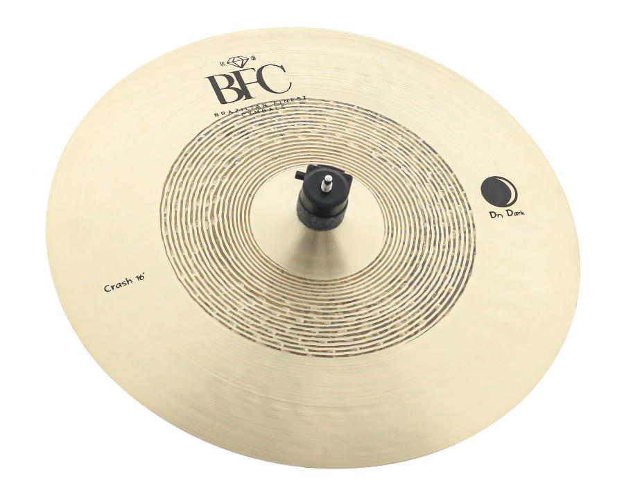 Crash BFC Brazilian Finest Cymbals Dry Dark 16" DDCR16 em Bronze B20