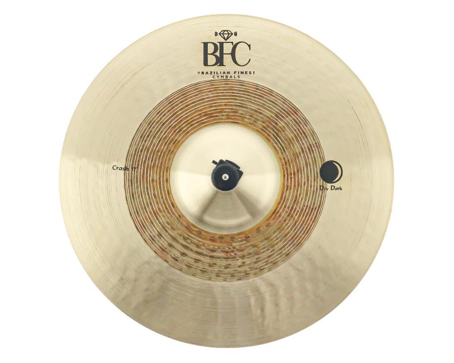 Crash BFC Brazilian Finest Cymbals Dry Dark 17" DDCR17 em Bronze B20