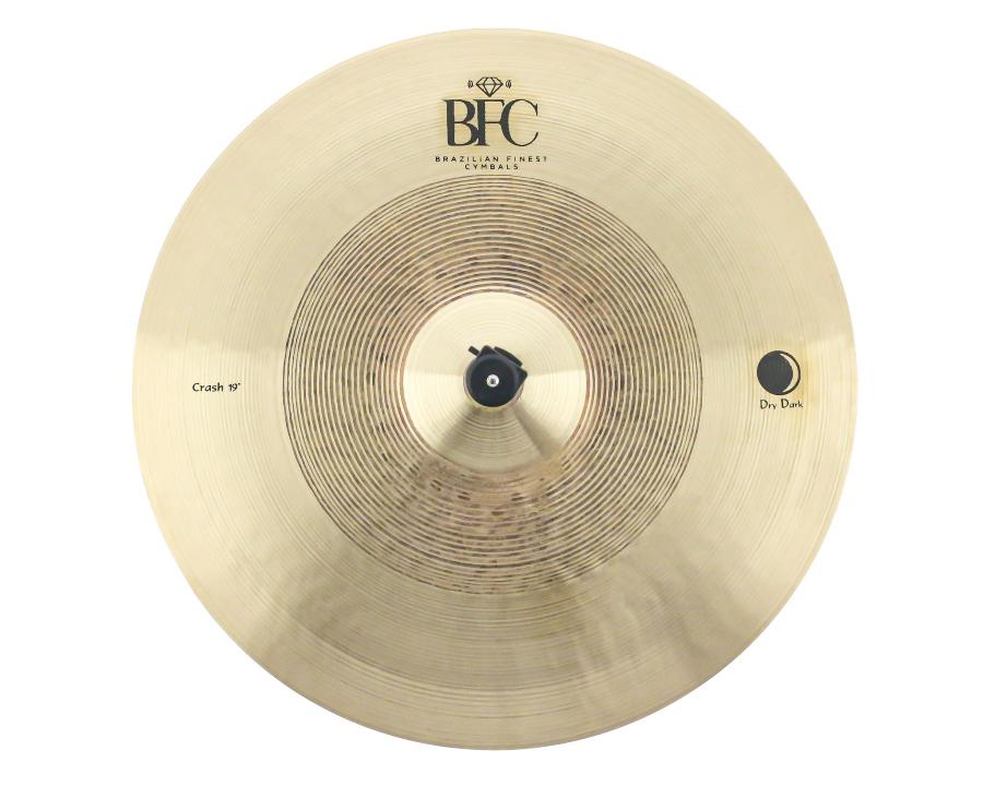 Crash BFC Brazilian Finest Cymbals Dry Dark 19" DDCR19 em Bronze B20