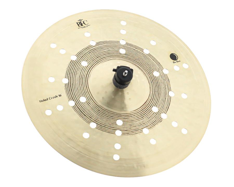 Crash BFC Brazilian Finest Cymbals Dry Dark Holed 16" DDHCR16 em Bronze B20