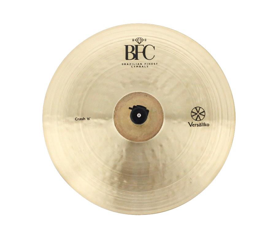 Crash BFC Brazilian Finest Cymbals Versaliko 16" Brilliant Raw Bell VKC16 Bronze B20 Made in Brazil