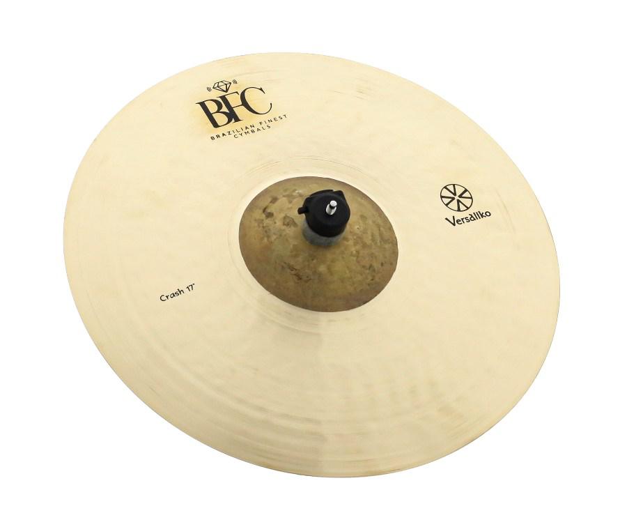Crash BFC Brazilian Finest Cymbals Versaliko 17" Brilliant Raw Bell VKC17 Bronze B20 Made in Brazil