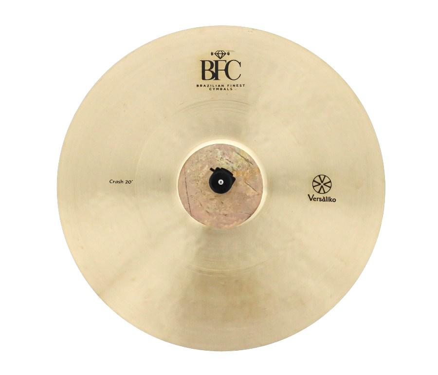 Crash BFC Brazilian Finest Cymbals Versaliko 20" Brilliant Raw Bell VKC20 Bronze B20 Made in Brazil