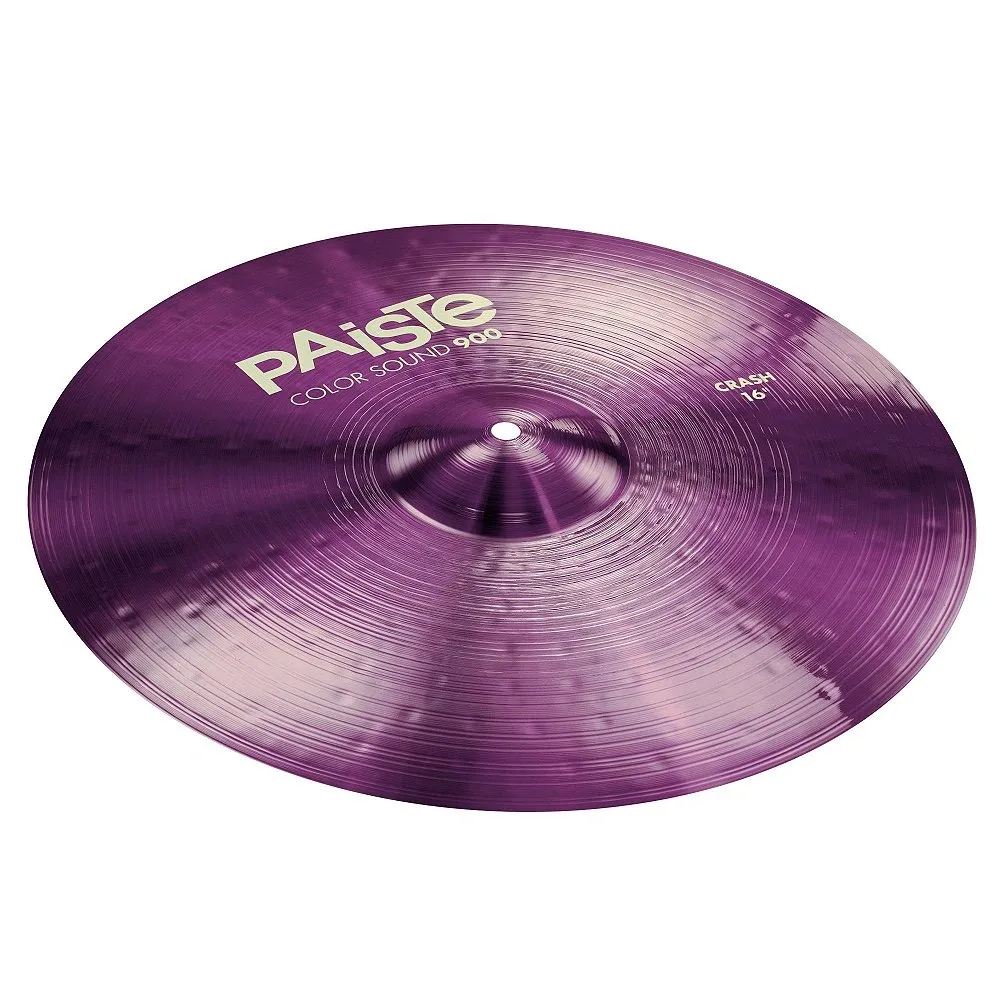 Crash Paiste Color Sound 900 Purple Crash 16" em Bronze 2002 CR-16 PR