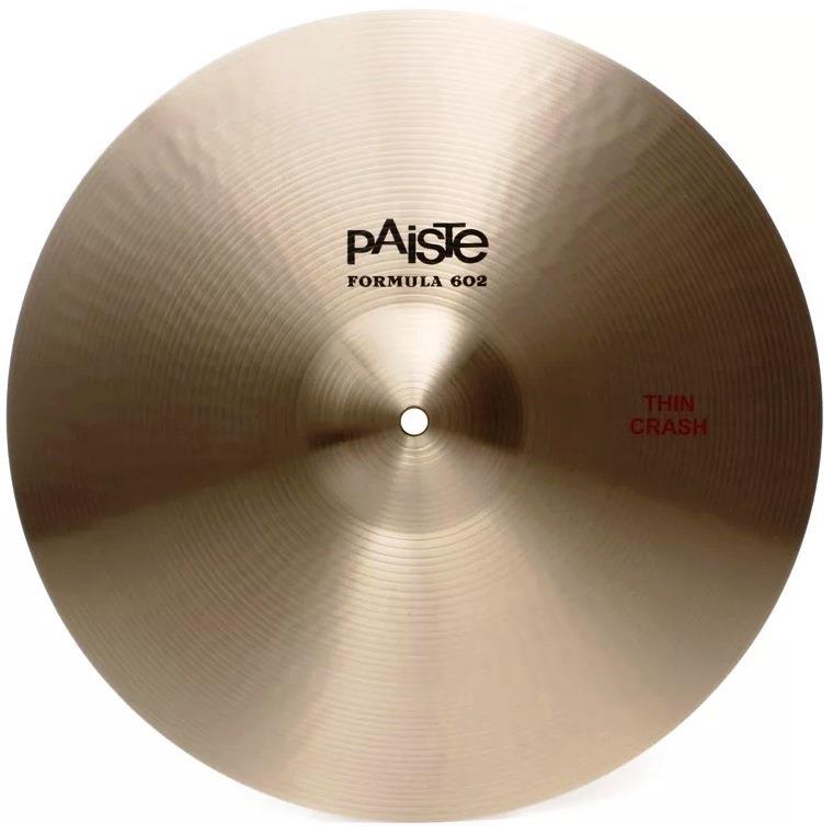 Crash Paiste Formula 602 Thin 16" (Liquidação)