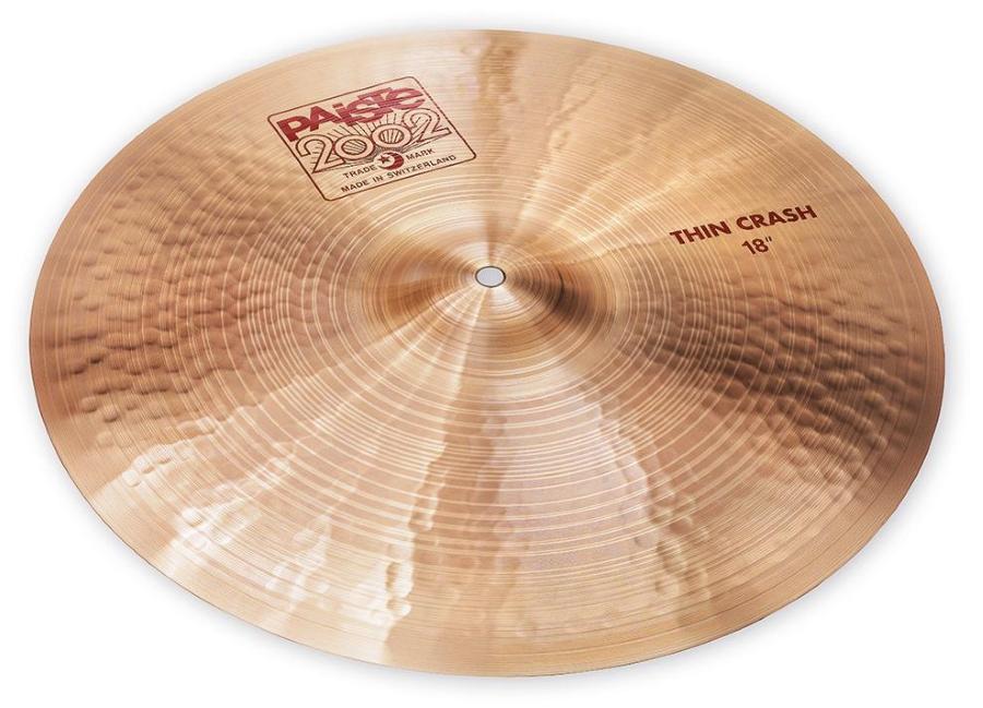 Crash Paiste Serie 2002 Thin Crash 18" 2002 TC-18