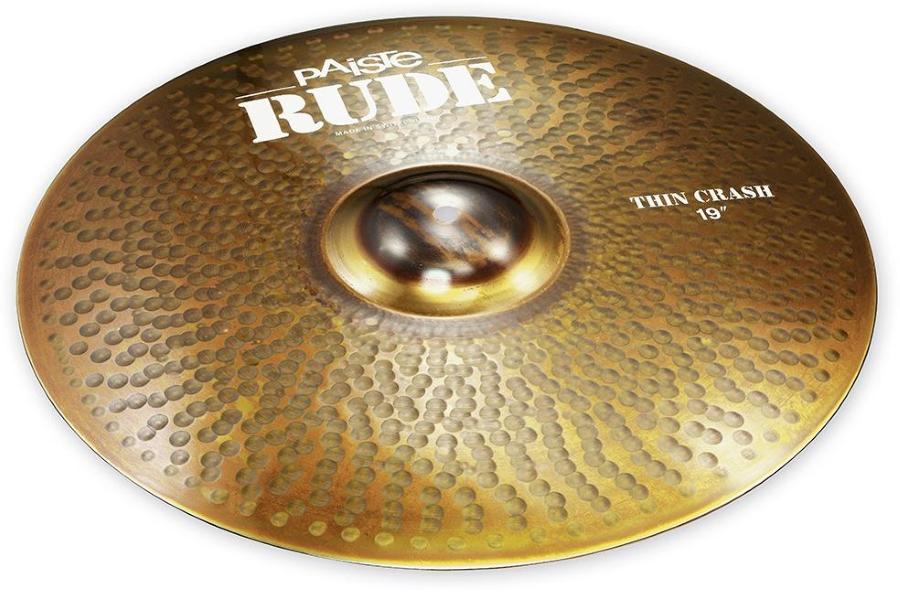 Crash Paiste Serie Rude Thin Crash 19" Rude TC-19