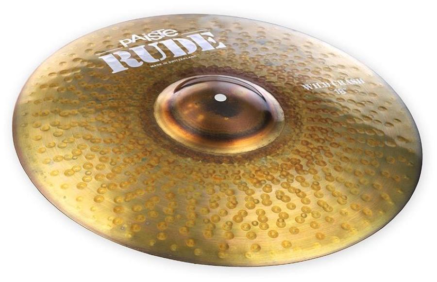 Crash Paiste Serie Rude Wild Crash 18" Rude WC-18