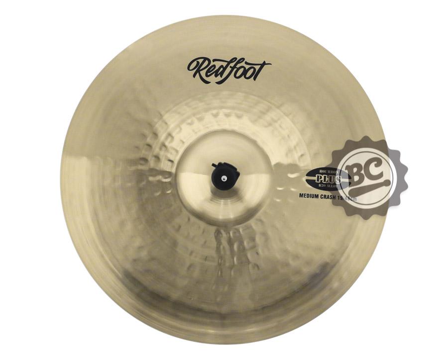 Crash Red Foot Bourbon Plus Brilliant 19" em Bronze B20 com Acabamento Brilhante