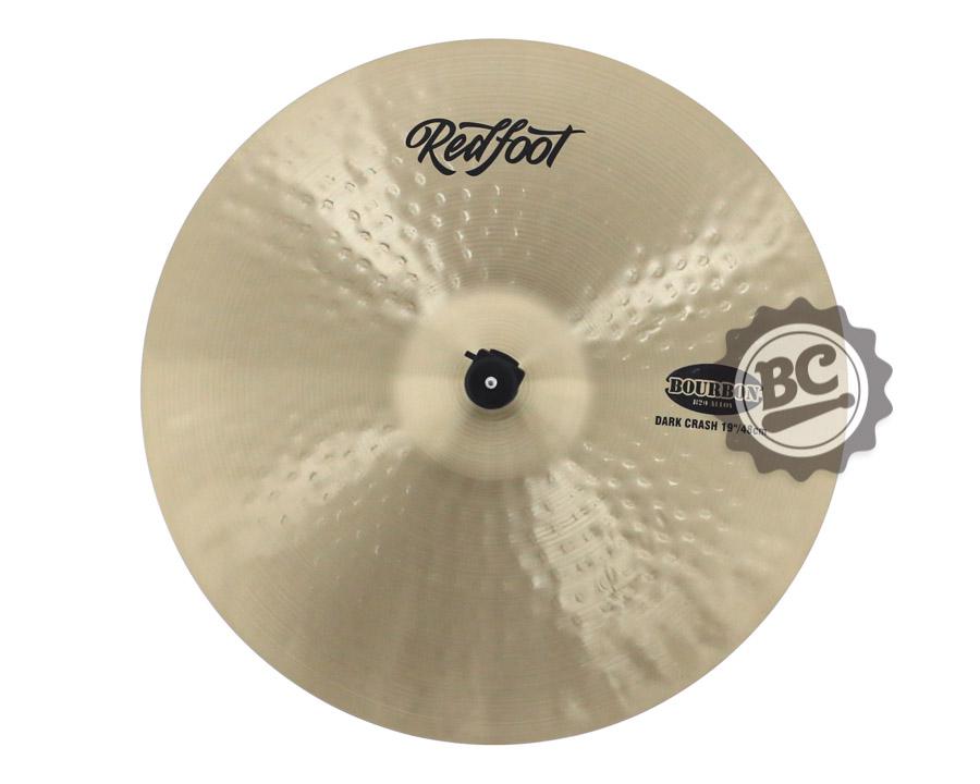 Crash Red Foot Bourbon Series 19" em Bronze B20 com Acabamento Polido