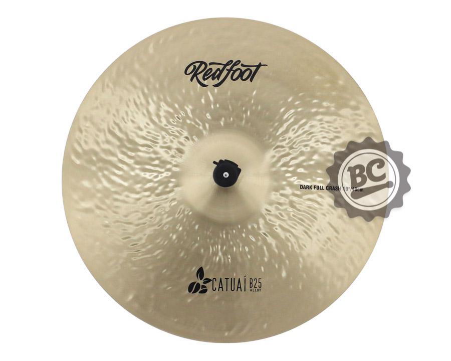 Crash Red Foot Catuaí Series Dark Full 19" em BRONZE B25 com Acabamento Polido