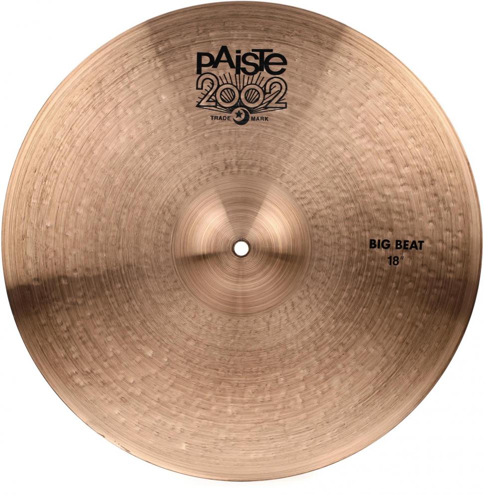 Crash Ride Paiste Serie 2002 Black Big Beat 18" 2002 BBB-18