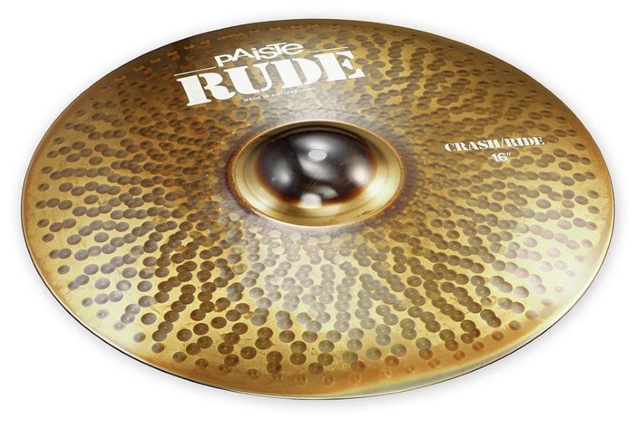 Crash Ride Paiste Serie Rude 16" Rude CR-16