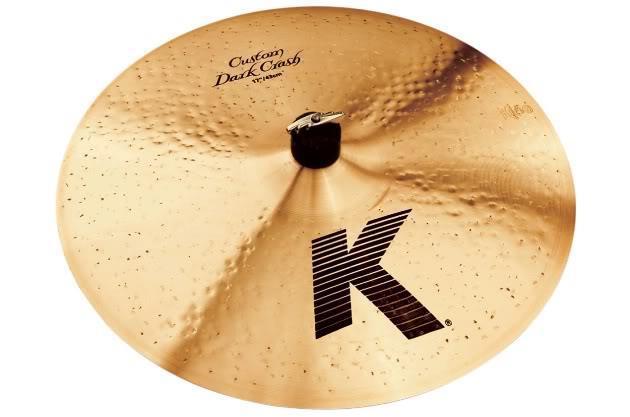 Crash Zildjian K Custom Dark 17" Modelo Clássico K0952