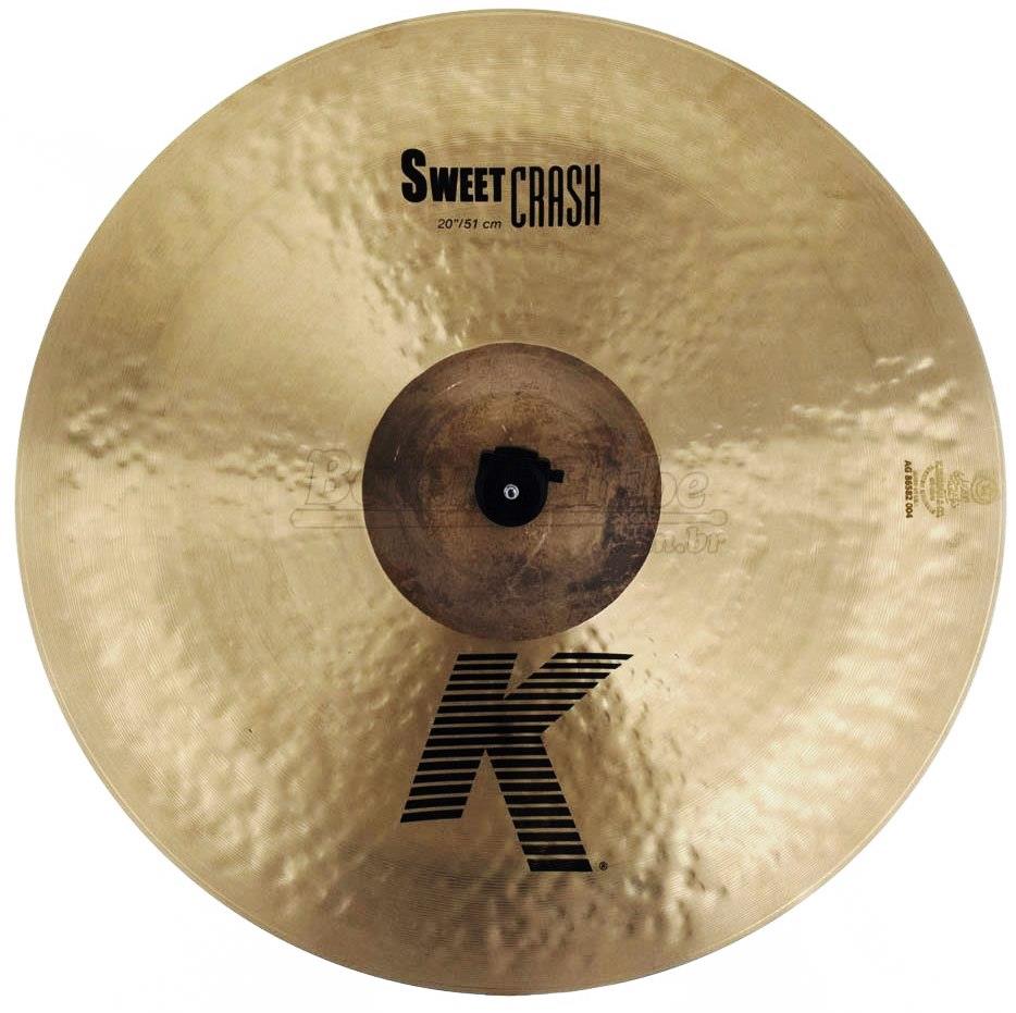Crash Zildjian K Sweet Crash 20" (Liquidação)