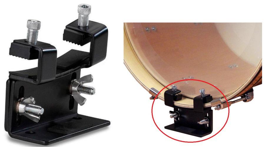 Elevador de Bumbo Odery Privilege PABDPM para Levantar Bumbos de 16" a 20" para Maior Punch e Volume