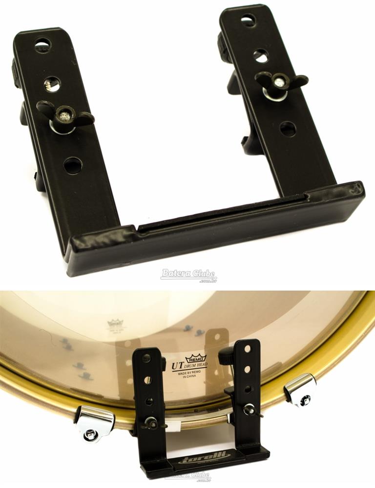 Elevador de Bumbo Torelli TA475 para Levantar Bumbos de 16" a 20" para Maior Punch e Volume