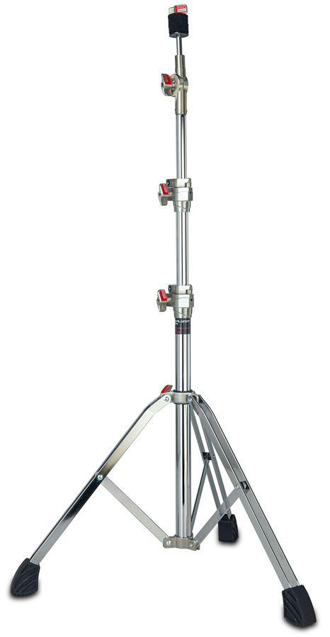 Estante Reta Odery Equalizer C-803EQ com 2 Estágios, Junção em Aço Escovado e Pernas Largas